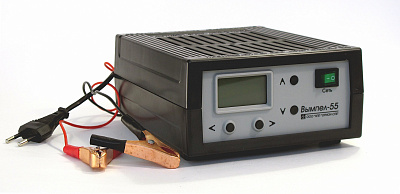 Зарядное устройство Вымпел-55 (автомат, 0-12В, сегментный ЖК индикатор)